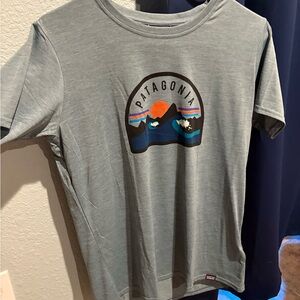 Patagonia Teal T-Shirt